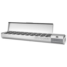 VPS-14INOX DISPLAY CASE FOR PIZZA AND SANDWICH