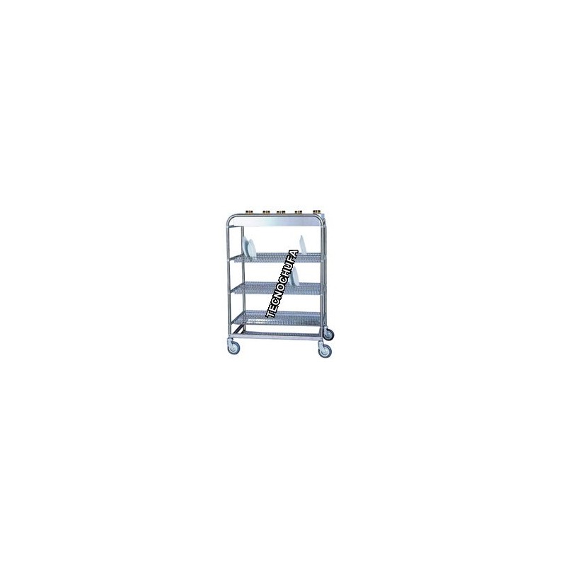 CSP100-V DRAINER TROLLEY FOR PLATES AND GLASSES