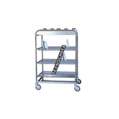 CSP100-V DRAINER TROLLEY FOR PLATES AND GLASSES