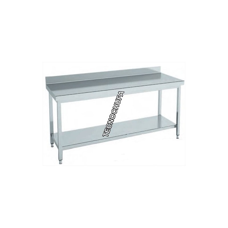 MTEB86 STAINLESS STEEL WALL TABLE - 800 X 600 X 850 MM
