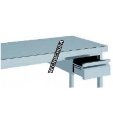 MTCB126 CENTRAL STAINLESS STEEL WALL TABLE - 1200 X 600 X 850 MM