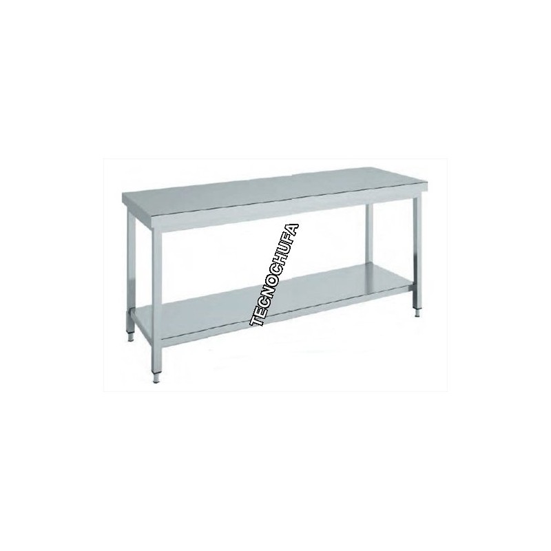 CENTRAL WORK TABLE INOX MTCB87 - 800 X 700 X 850 MMCENTRAL WORK TABLE INOX MTCB87 - 800 X 700 X 850 MM
