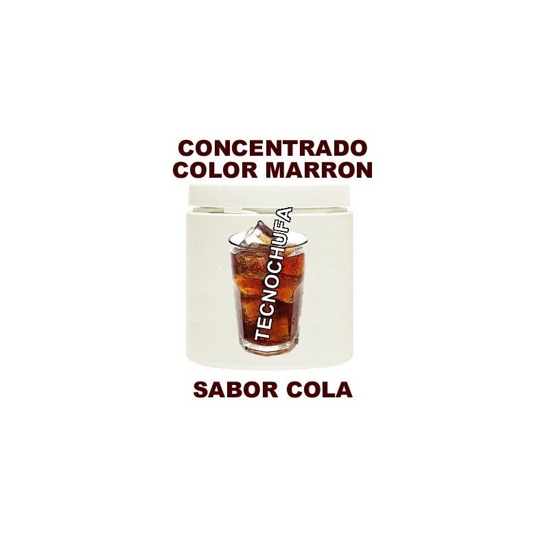 CONCENTRADO DE COLOR MARRON Y SABOR COLA PARA ALGODON DULCE