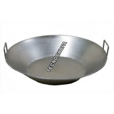 STAINLESS STEEL PAN WITH HANDLES 80 CMS - 25L