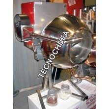 PRALINE ROASTER MACHINE TECNO 500 WITH FORCED AIR COOLING AND SPEED VARIATOR - 60 LITERS/HOUR
