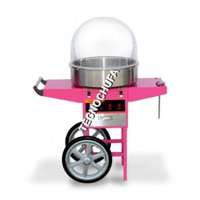 COTTON CANDY MACHINE TECNOCANDY 53 WITH CART