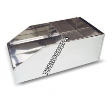 STAINLESS STEEL MANUAL FLOUR SIFTER 37 CMS
