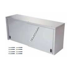 STAINLESS WALL CABINET WITH SLIDING DOOR APC-416