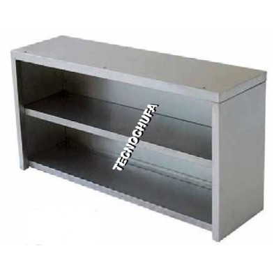 STAINLESS WALL CABINET WITH SLIDING DOOR APA-412