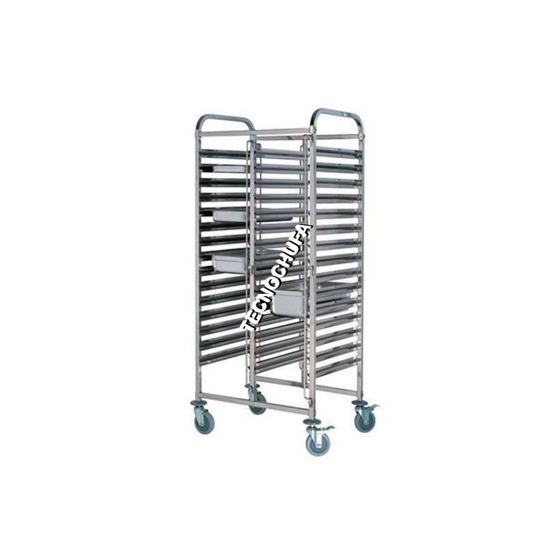 GASTRONORM LOW TROLLEY CGND32-1/ 1