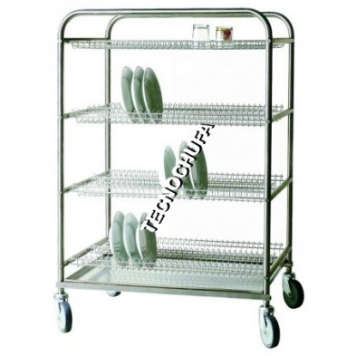 CSP100-TP DRAINER TROLLEY FOR PLATES 