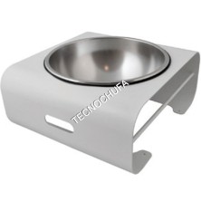 WHITE BUFFET MODULE WITH HALF BOWL SV5-BIA