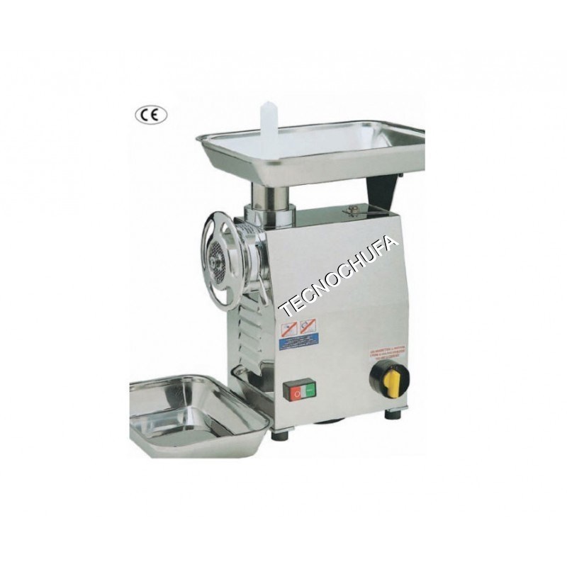 MEAT MINCER PCM32-INOX (THREE PHASE)